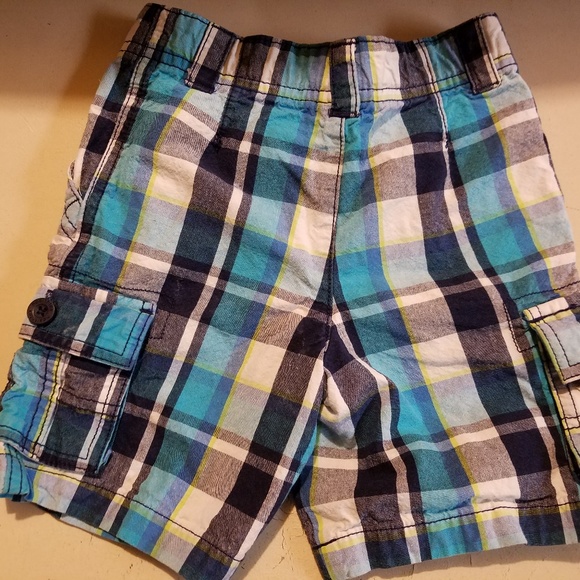 HealthTex Toddler’s Adjustable Waist Cargo Shorts, - Picture 2 of 8